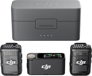 DJI Mic 2 Draadloze Microfoon Set (2 TX + 1 RX + Charging Case)