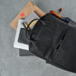 DONBOLSO Amsterdam Leren Rugzak 20L - 13 inch Laptopvak - Vintage Zwart