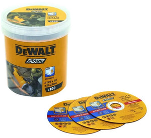DeWALT DT3507 Doorslijpschijf 125 x 1,0 mm RVS INOX - 1000 Stuks