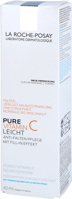 La Roche-Posay Pure Vitamine C Anti-Aging Dagcrème Normale tot Gemengde Huid 40 ml