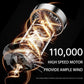 ToneRiso Professionele Ionische Föhn 1600W - 110.000 RPM - Grijs