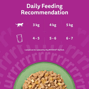 Whiskas Adult 1+ Superfoods Mix in Gelei Kattenvoer – 50 x 50 g